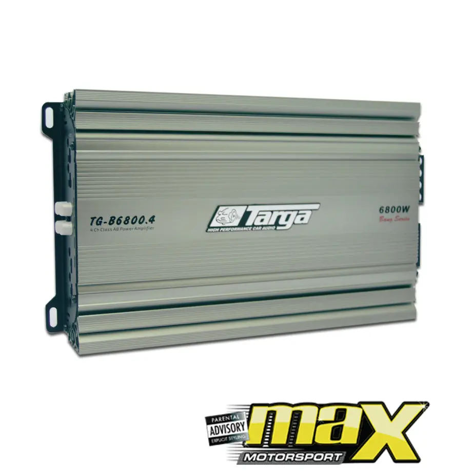 Targa Bang  Series Tg-B6800.4 4-Channel Amplifer (6800W) 1