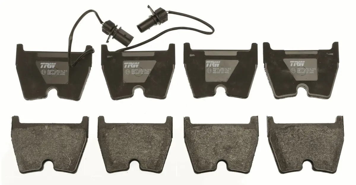 Trw Gdb1507 Brake Pad Set Front Axle, Incl. Wear Warning Contact 1