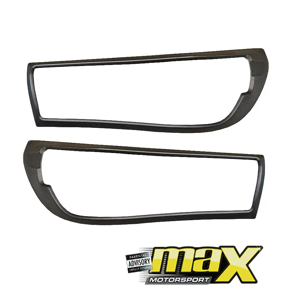 Toyota Hilux Revo (15-19) Matte Black Headlight Surround 1