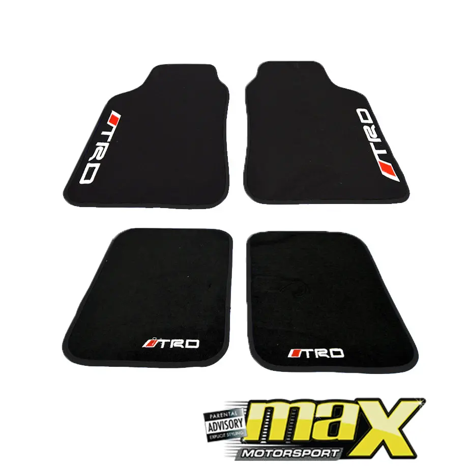 Trd Racing Car Mats (Black) 1