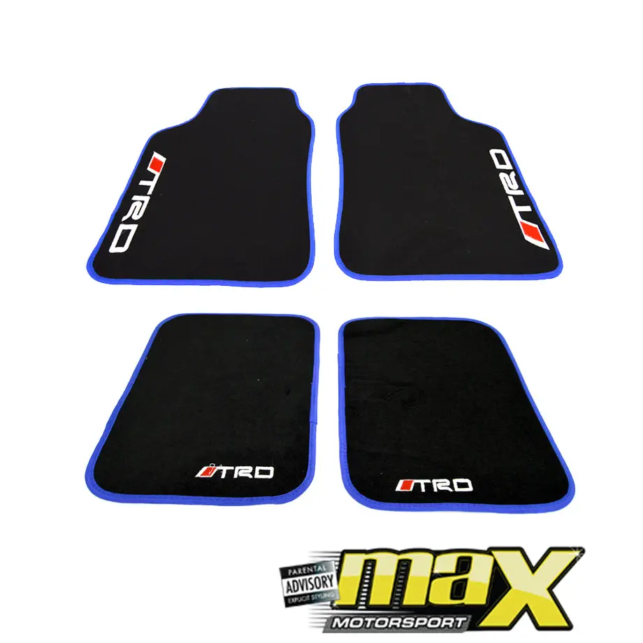 Trd Racing Car Mats (Blue) 1