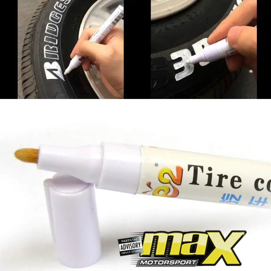 Tyre Pen Marker - (White) 1