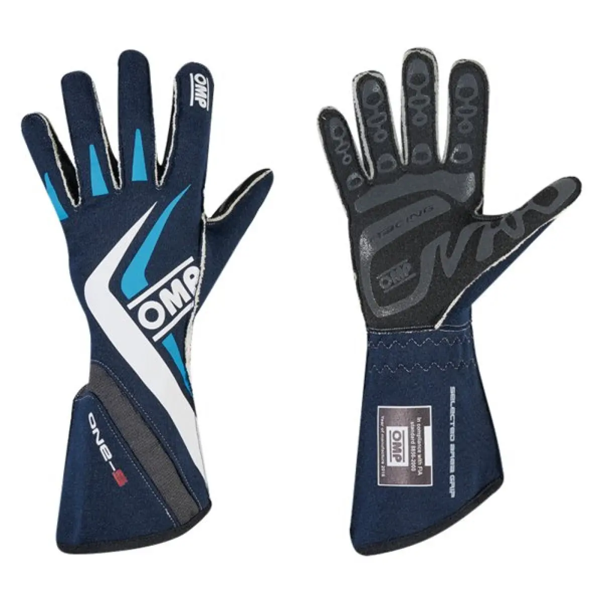 Omp One Evo Gloves Navy Medium 1