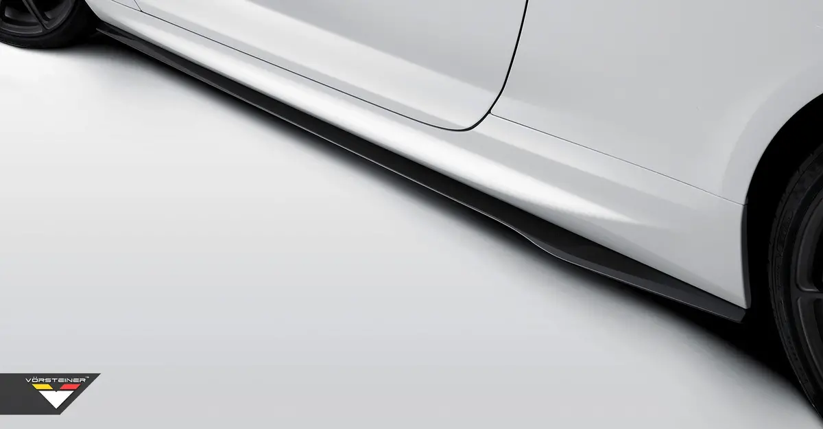 Vorsteiner Bmw F12 M6 Vrs Aero Side Blades Carbon Fiber Pp 1X1 Glossy 1