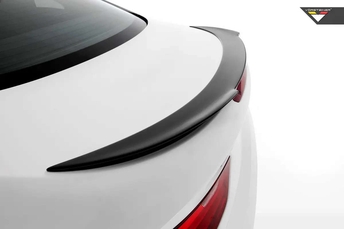 Vorsteiner Bmw F12 M6 Vrs Aero Decklid Spoiler Carbon Fiber Pp 1X1 Glossy 1