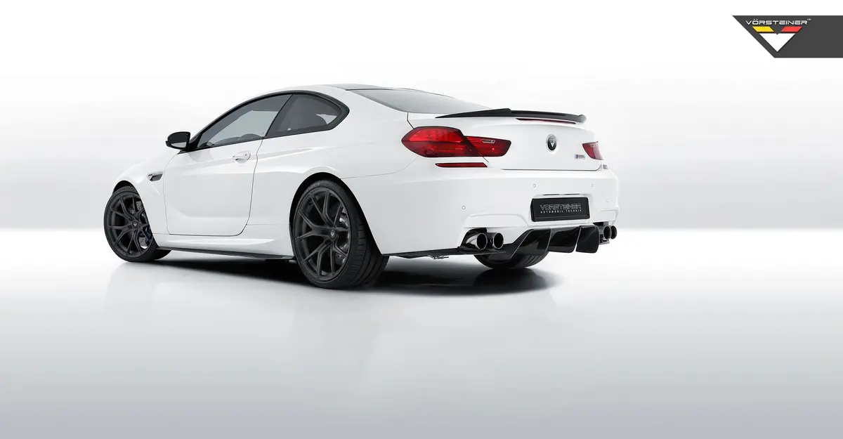 Vorsteiner Bmw F12 M6 Vrs Aero Rear Diffuser Carbon Fiber Pp 1X1 Glossy 1