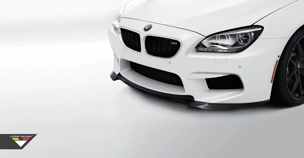 Vorsteiner Bmw F12 M6 Vrs Aero Front Spoiler Carbon Fiber Pp 1X1 Glossy 1