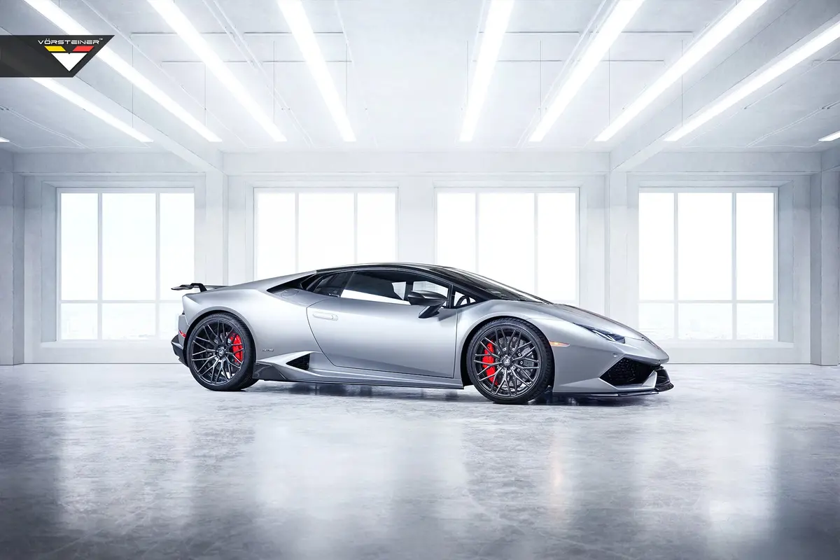 Vorsteiner Lamborghini Huracan Verona Edizione Aero Side Blades Carbon Fiber Pp 2X2 Glossy 1