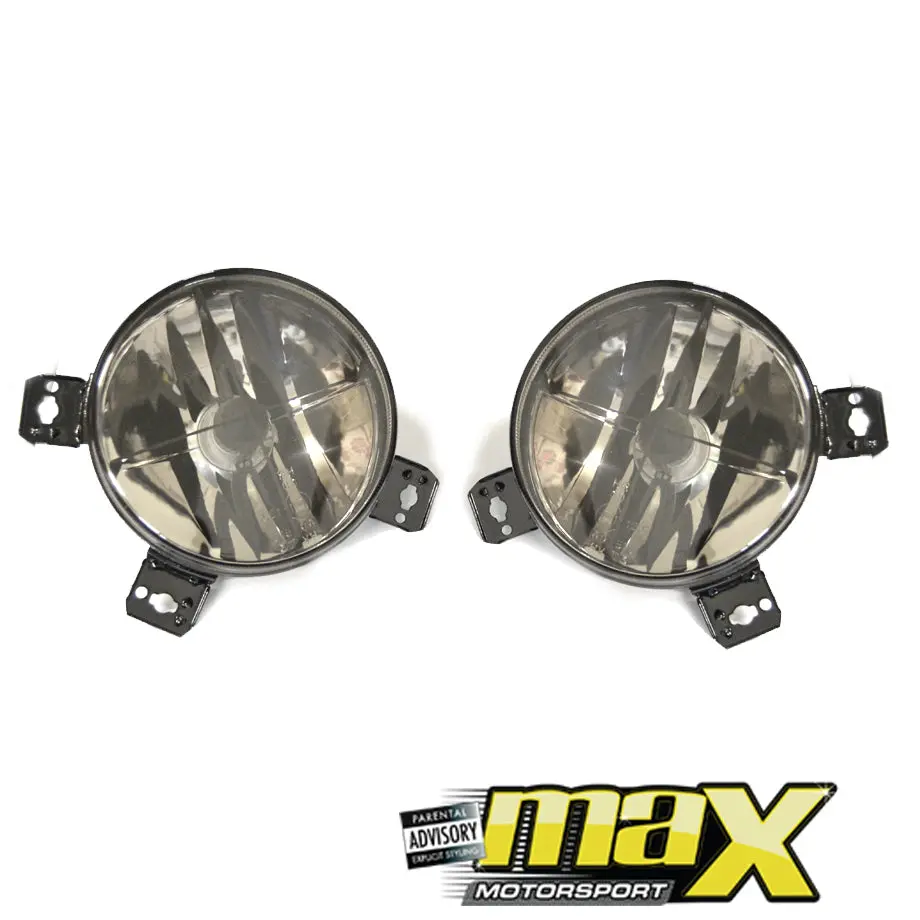 Vw Golf 2 Diamond Smoked Headlights With Cross (Inners) 1