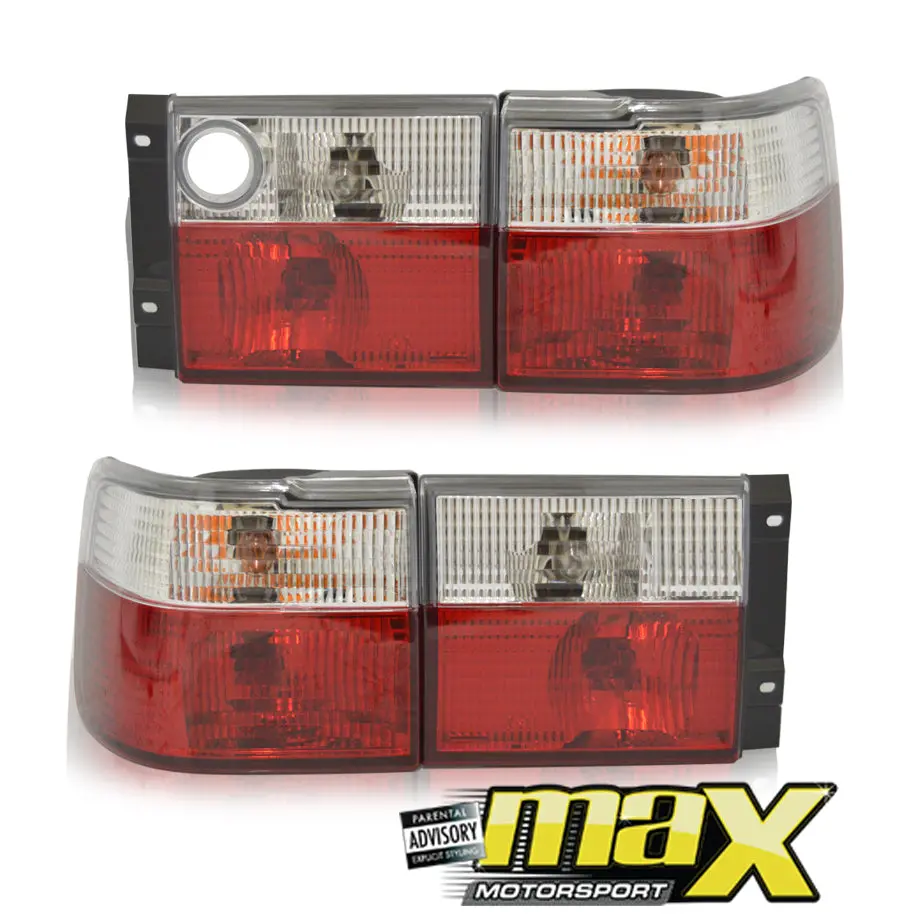 Vw Jetta Mk3 Semi Clear Diamond Taillights 1