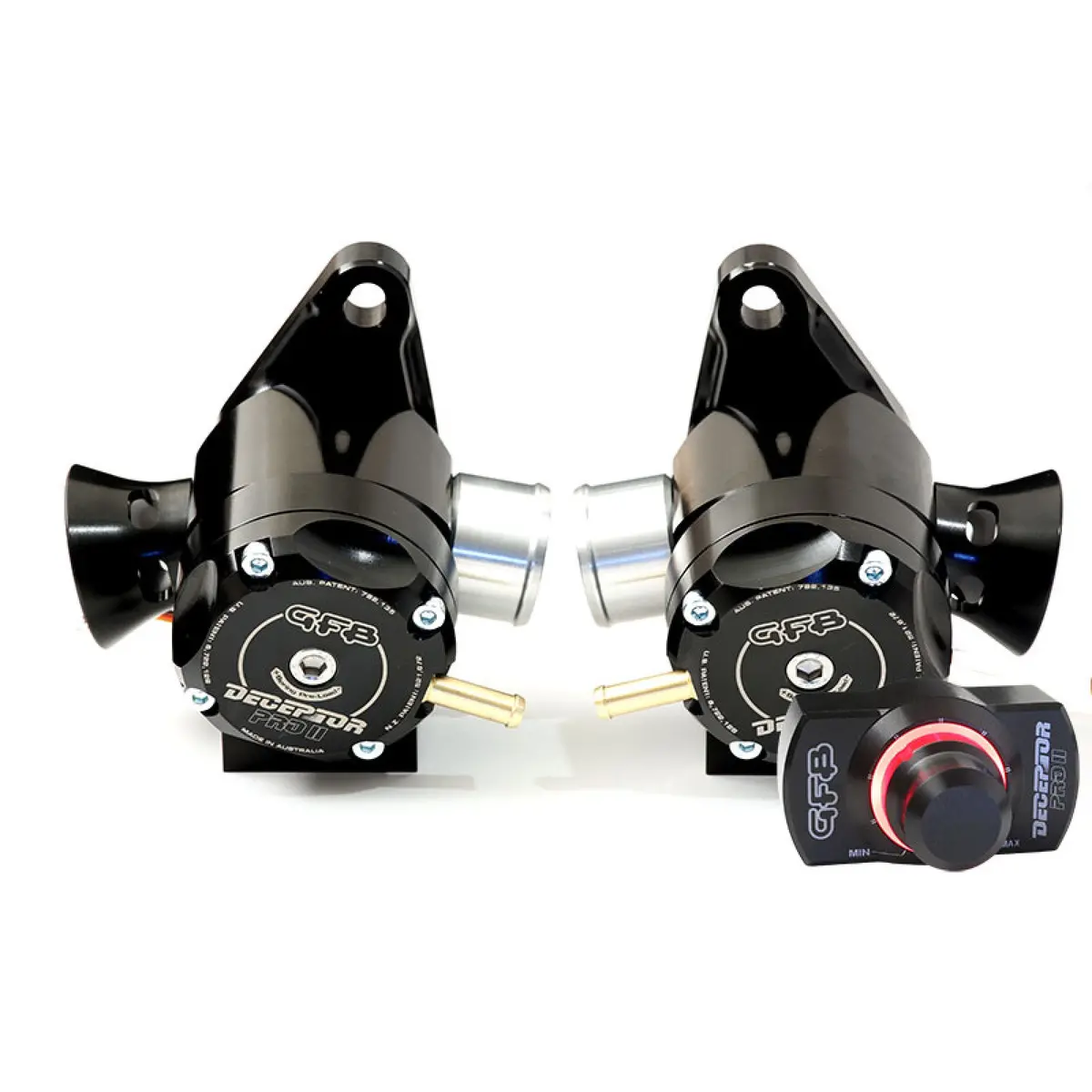 Go Fast Bits Nissan Gt-R R35 Deceptor Pro Ii Remote Adjustable Blow-Off Valves (Pair) 1