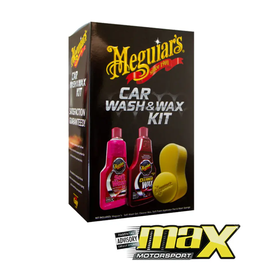Meguiar's Car Wash & Wax Kit 1