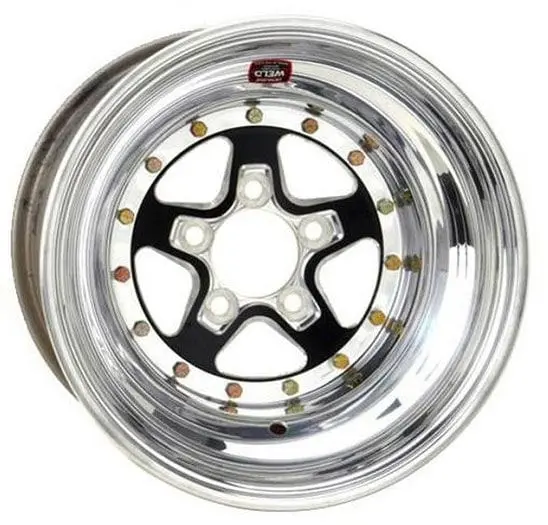 Alumastar 2.0 Black & Polished 15X10-Inch Alloy Wheel (We788B-510276) 1