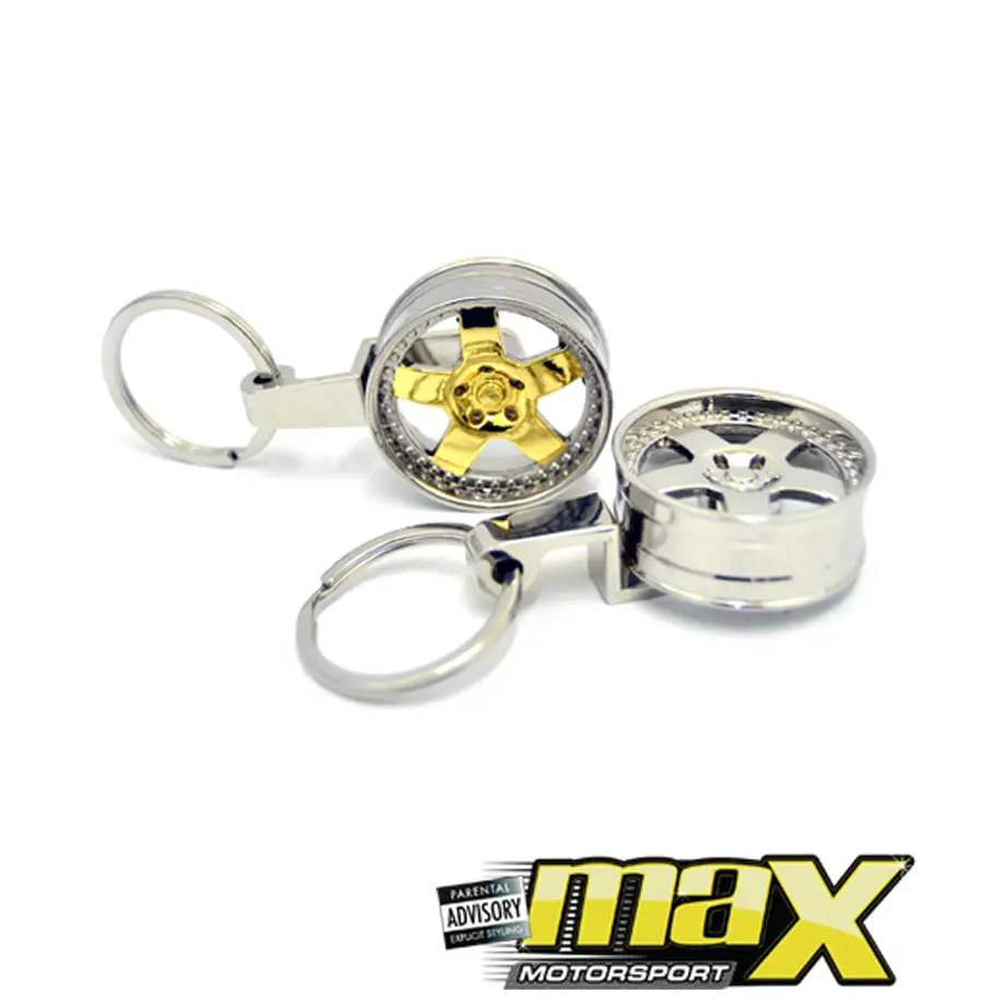 Auto Part Key Ring - Mag Wheel 1