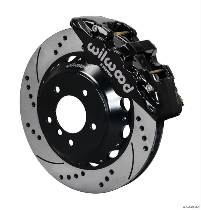 Wilwood Aero6 Big Brake Front Kit – 14-Inch Rotors, Caliper & Mounting Hardware 1