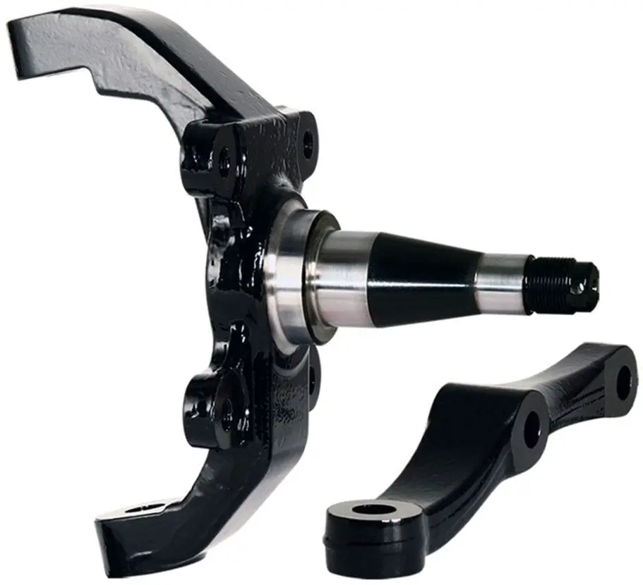 2-Inch Forged Steel Drop Spindle With Integrated Steering Arm – Wb830-9807 1