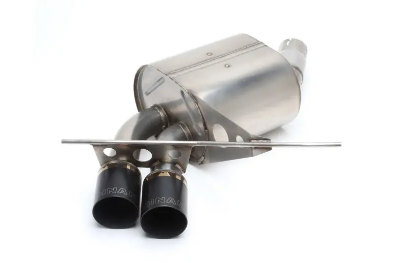 Dinan Free Flow Axle-Back Exhaust - 2008-2013 Bmw 135I/135Is Black 1
