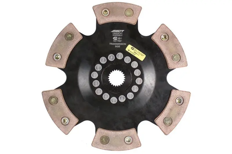 Act Race Clutch Disc – Heavy-Duty Organic/Kevlar Hybrid For High-Torque Applications 1