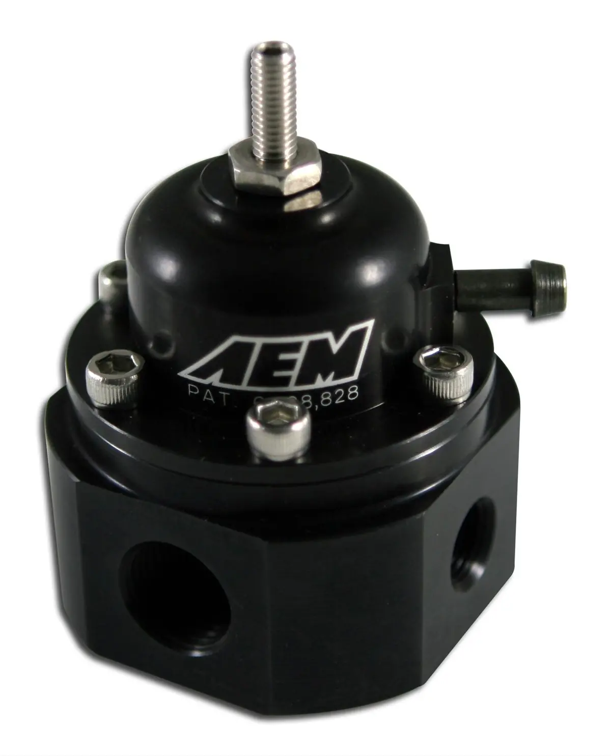 Aem Billet Adjustable Fuel Pressure Regulator (25-302Bk) 1