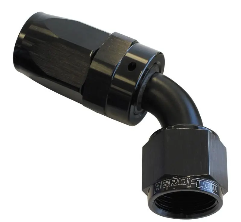 Af118-06Blk 60° Swivel -6An Hose Fitting With Tapered Design 1