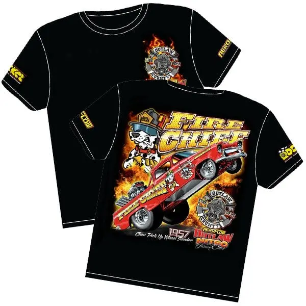 Firechief Wheelstander Graphic T-Shirt – Rtfire-L Unisex Fit 1