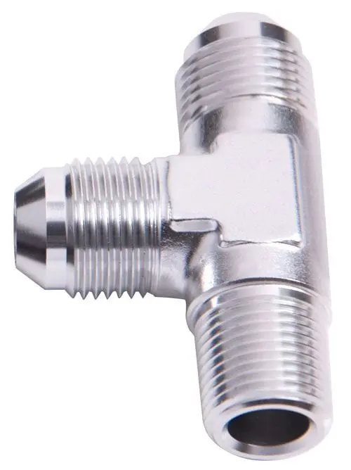An-To-Npt Tee Fitting – 3/8" Npt Inlet To -8An Outlet, Af826-08S, High-Pressure Rated 1