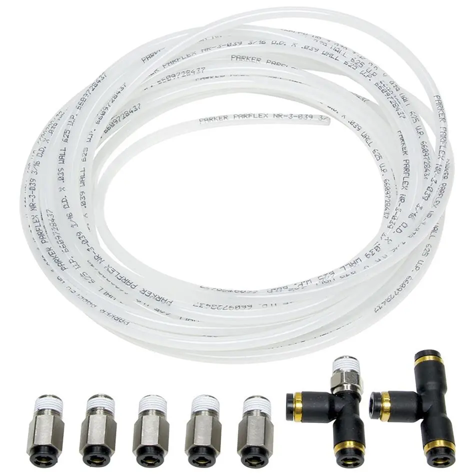 Allstar Performance All48018 Nylon Braided Brake Line Kit – Dot Compliant 1