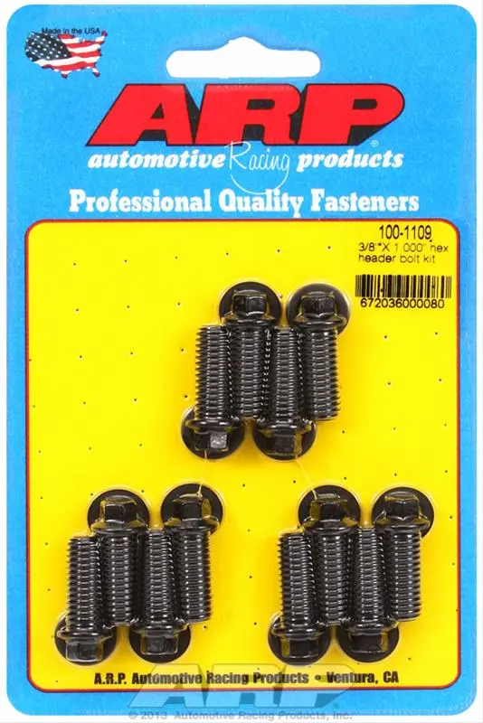 Arp Chromoly Header Bolt Kit For High-Torque Exhaust Flange Fastening 1