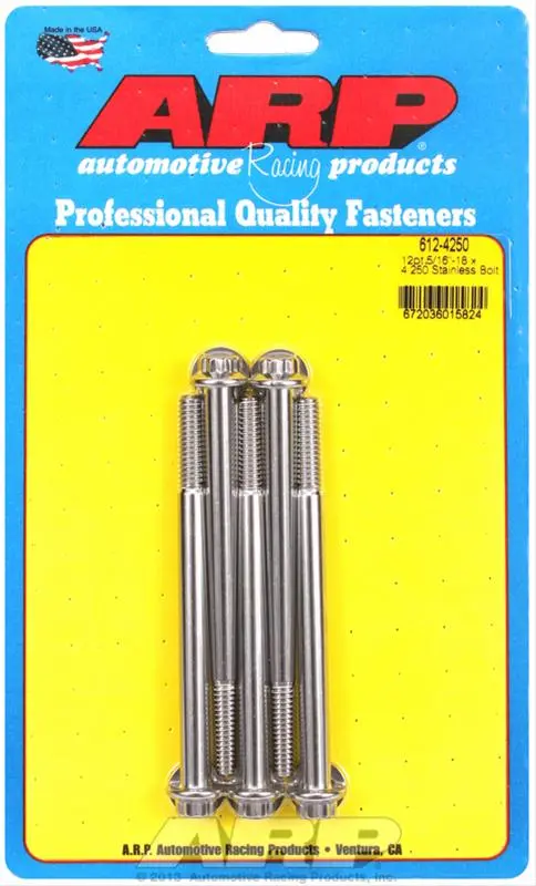 Arp 612-4250 Stainless Steel High-Strength Fasteners 1