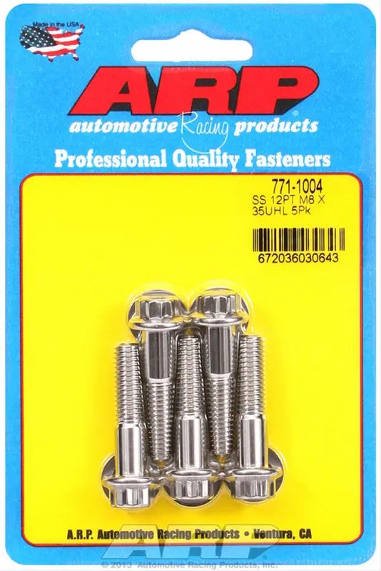 Arp 771-1004 Stainless Steel High-Strength Bolt Kit 1