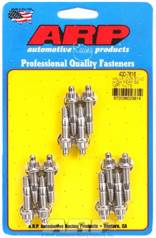 Arp 400-7616 Valve Cover Stud Kit – Stainless Steel Fastening System 1