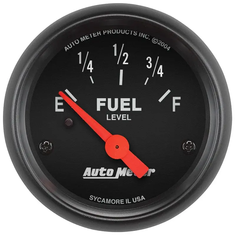 Z-Series Analog Fuel Level Gauge With White Dial – Autometer Compatible, Au2643 1