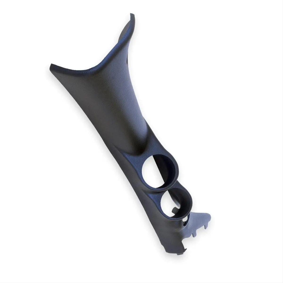 Autometer Universal Pillar Mount Gauge Pod – Single-Gauge, Black Finish, Model 17327 1