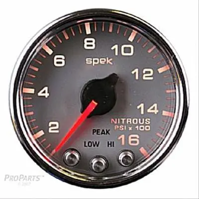 Autometer Spek-Pro Analog Dash Gauge Kit – Dual-Sweep Design (P32021) 1