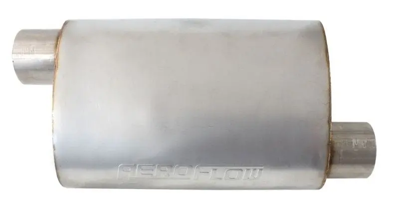 5500 Series 4-Inch Offset Stainless Steel Muffler For Custom Exhaust Systems 1