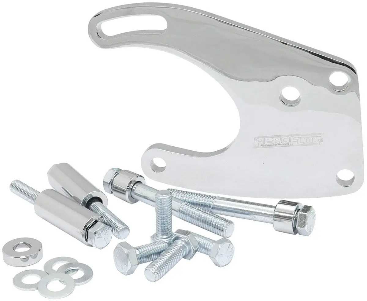 Mild Steel Ford Windsor Engine Power Steering Bracket – Universal Fit, Unfinished 1