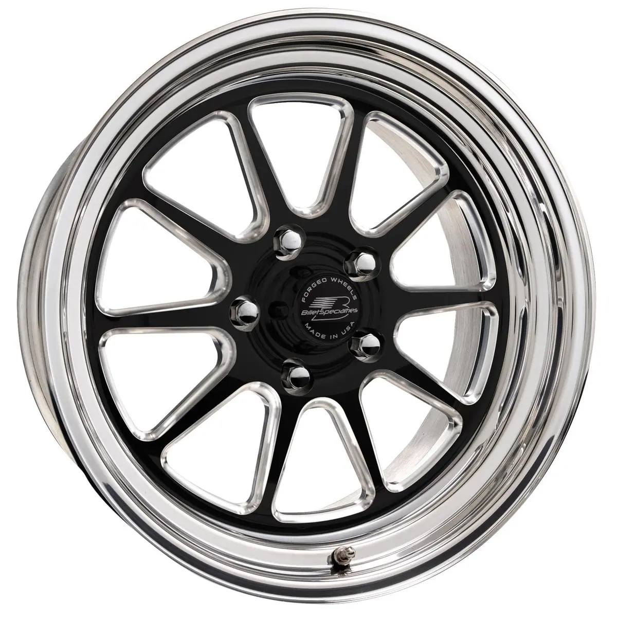 Billet Specialties Amc33 Malibu Black Satin Custom Wheel Set 1