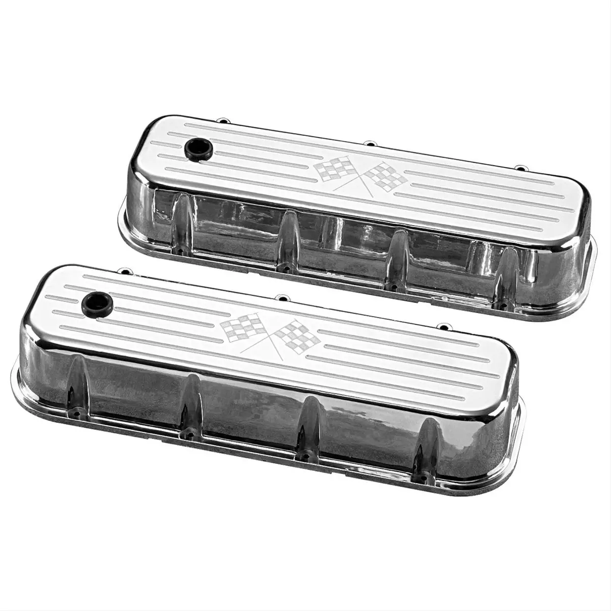 Billet Specialties 96127 Die-Cast Aluminum Valve Covers – Lightweight Performance Covers 1