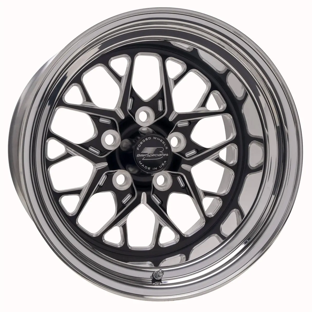 Billet Specialties Brs07570L6145 Forged Aluminum Drag Race Wheel – 17X10.5" 1
