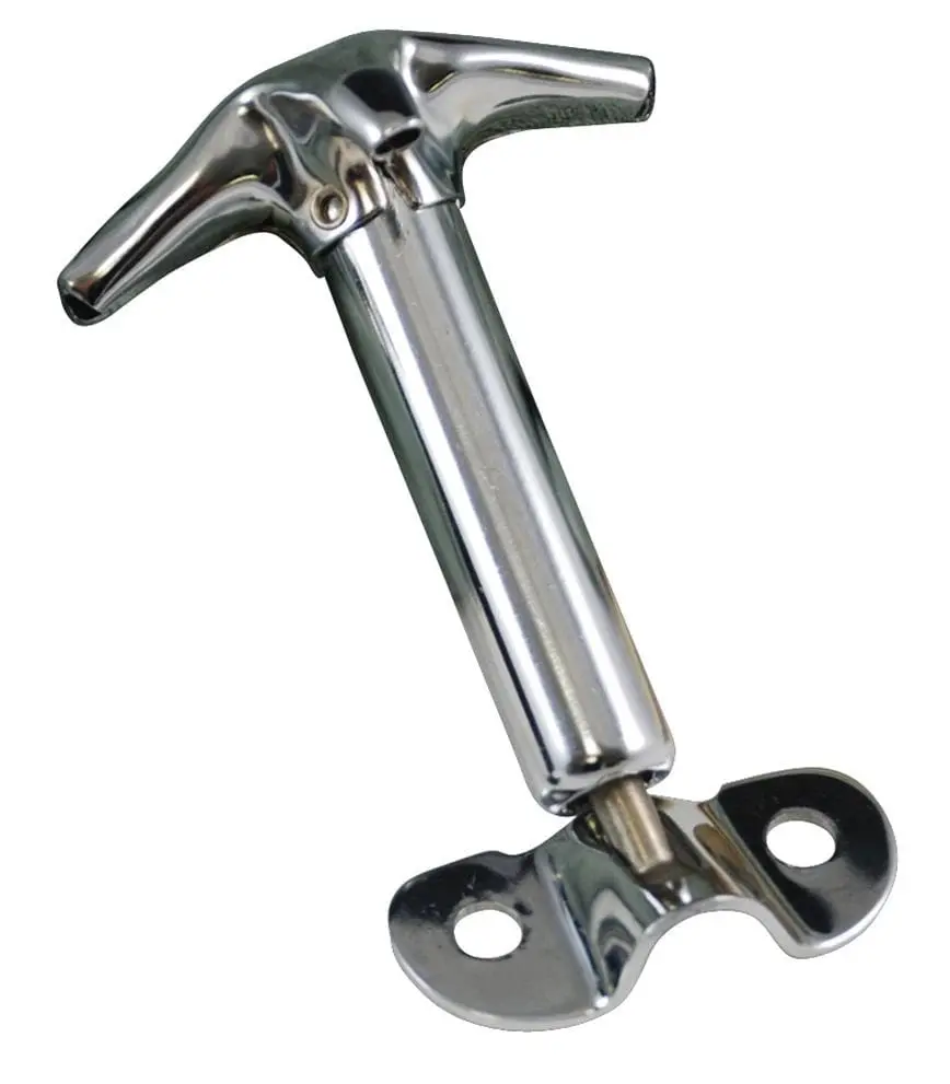 Bob Drake Stainless Steel Hood Latch Assembly – Classic Ford Reproduction Hardware 1