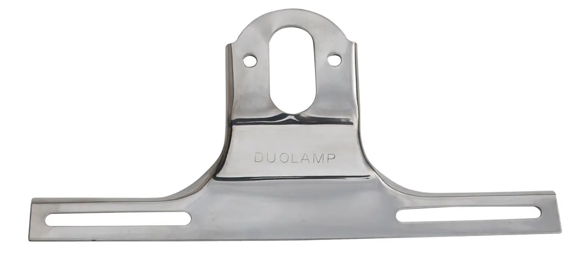 Bob Drake Stainless Steel License Plate Mounting Brackets For Vintage Vehicles 1