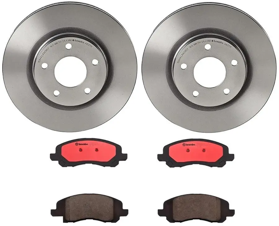 Brembo High-Performance Brake Kit: Rotors And Pads (Model Kt00392) 1