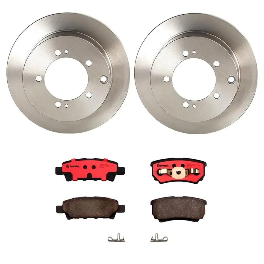 Brembo Kt00840 Performance Disc Brake Pad And Rotor Kit 1