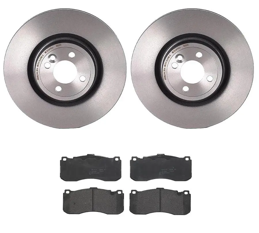 Brembo Kt04106 Brake Pad And Rotor Kit – Complete Front Or Rear Upgrade 1