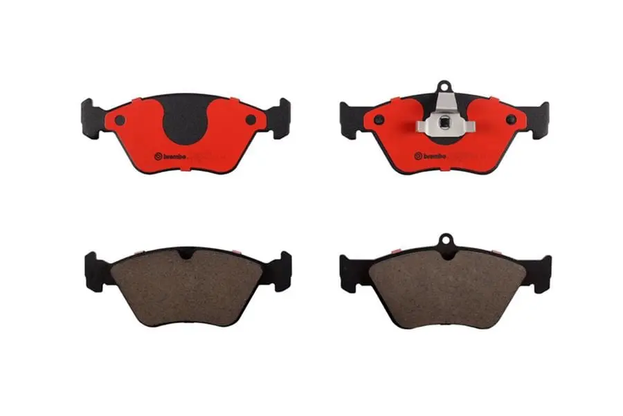 Brembo P59019N Nao Ceramic Brake Pads – Rear Axle Set, Quiet Operation, Low Dust 1