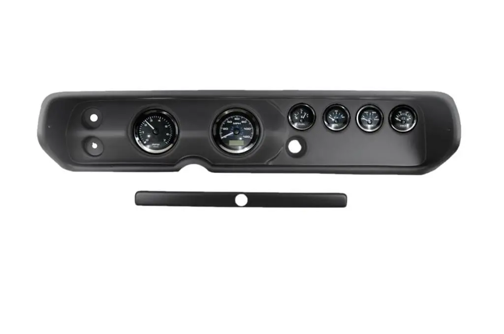 Classic Dash 10365Bp11 Custom Instrument Cluster With Modern Gauges 1