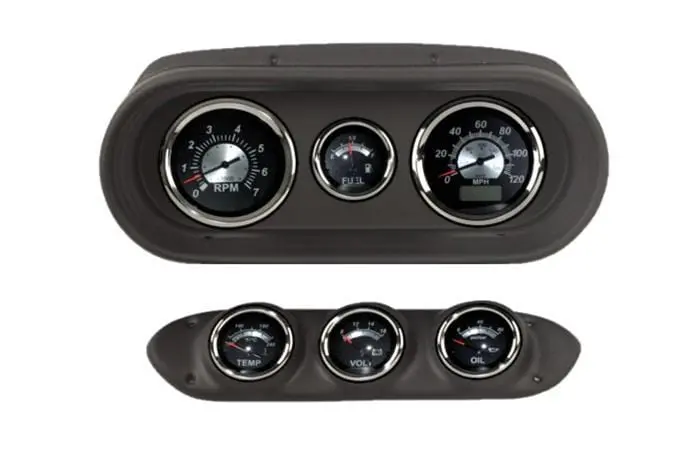 Classic Dash 140-65-5Bs21 Custom Gauge Kit With Full Instrument Cluster 1