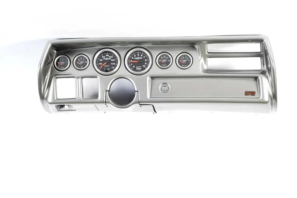 Classic Thunder Road 105700912 Instrument Panel With Autometer Gauges – Custom Dash Assembly 1