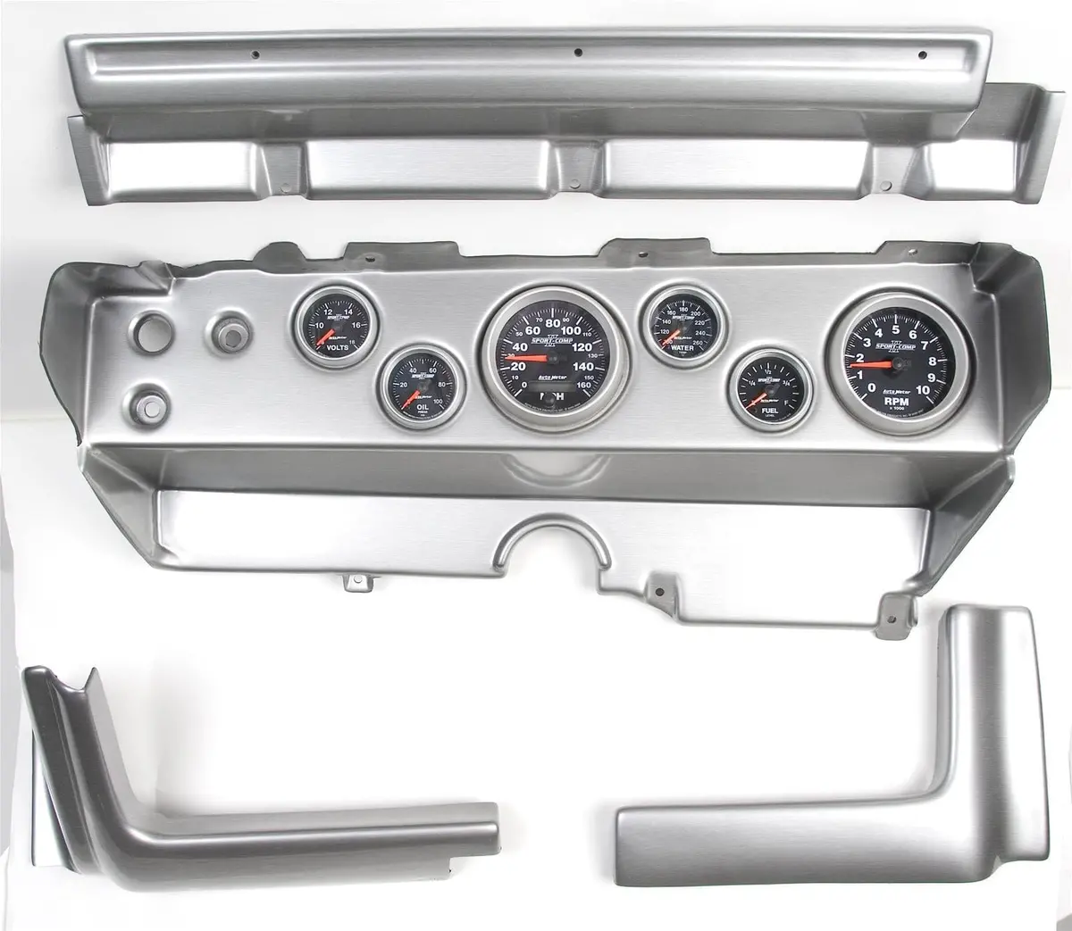 Classic Thunder Road 714700912 Dash Panel With Autometer Gauges 1