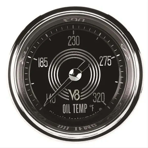 Classic Instruments V8Sr128Shc V8 Speedster Series Analog Gauge Set 1
